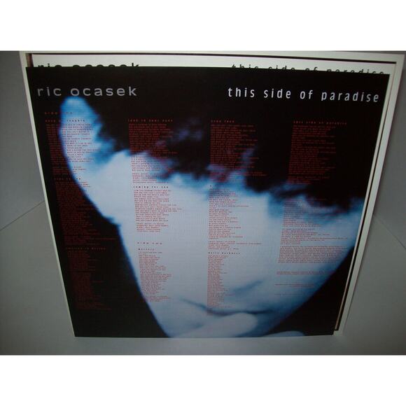 Ric Ocasek This Side Of Paradise Japan Vinyl Record Album NM 1986 New Wave - Picture 6 of 9